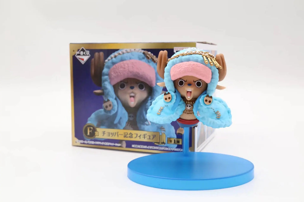 One Piece Фигура Аниме 20-та годишнина Синя Версия. Луфи Зоро Чопър Санджи Робин Франки Усоп Нами Брук Екшън Фигура Модел Играчка