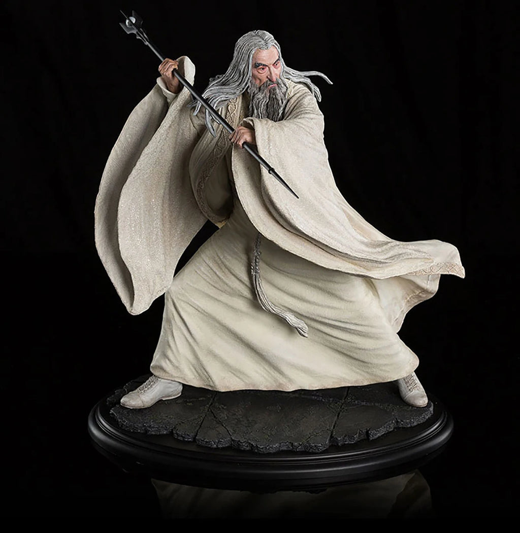 Original Weta Saruman 1/6 Soldiers Polystone state Figure Model Toys 36.5CM Decoration Gift Collection