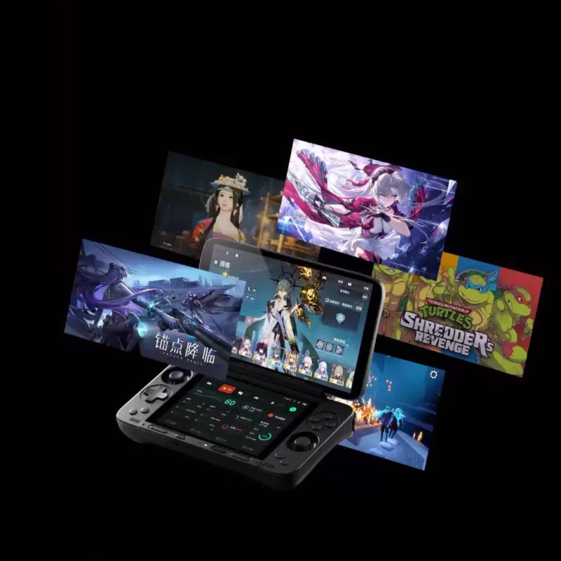 in stock AYANEO POCKET DS Flip up Dual Screen Android Palm Phone 7-inch OLED 165HZ High refresh Screen G3X