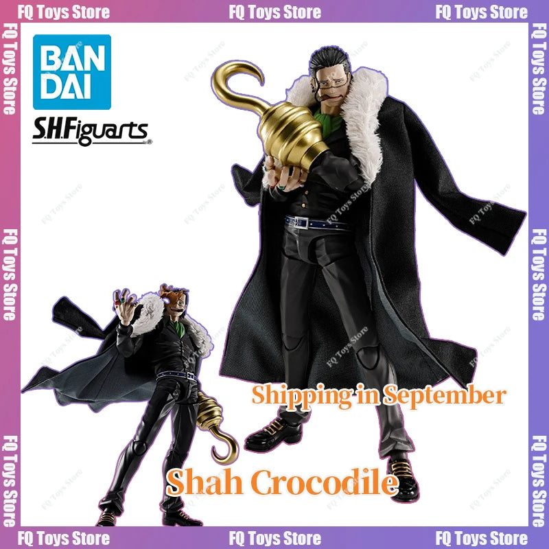 Pre-order Bandai S.H.Figuarts One Piece Shf Sand Crocodile -Mariford's Top Showdown-Anime Model Action Figure Collection Toy