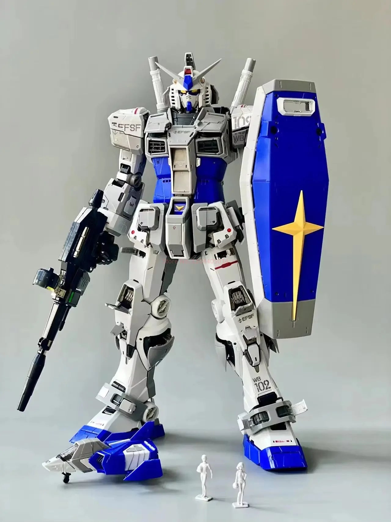 Daban Pg 1/60 Pgu Rx-78-2 2.0 Model Kit G3 Color In Stock Collection Assembly Action Figures Robot Plastic Model Kits Toys