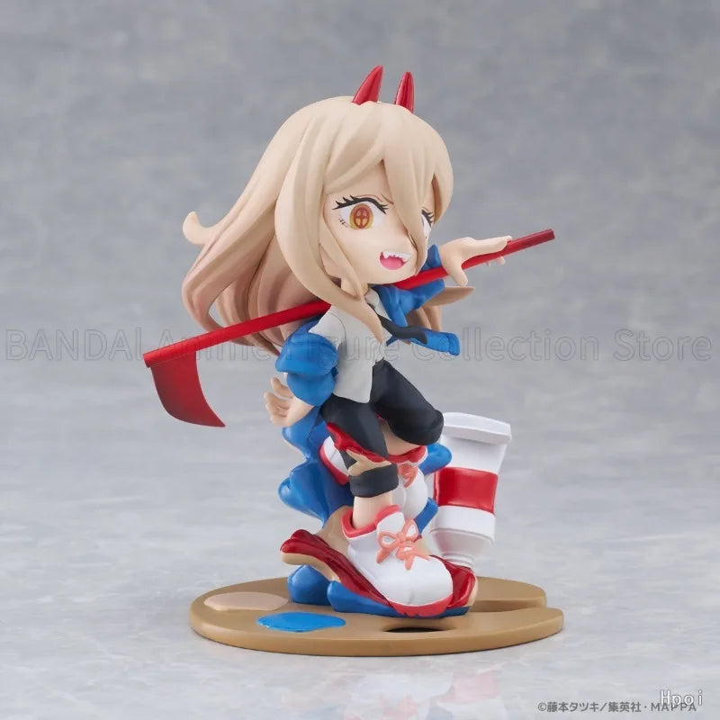 Original Bushiroad Creative PalVerse Palé CHAINSAW MAN POWER/MAKIMA/CHAINSAW MAN Q Version Human Figure Toys Collection