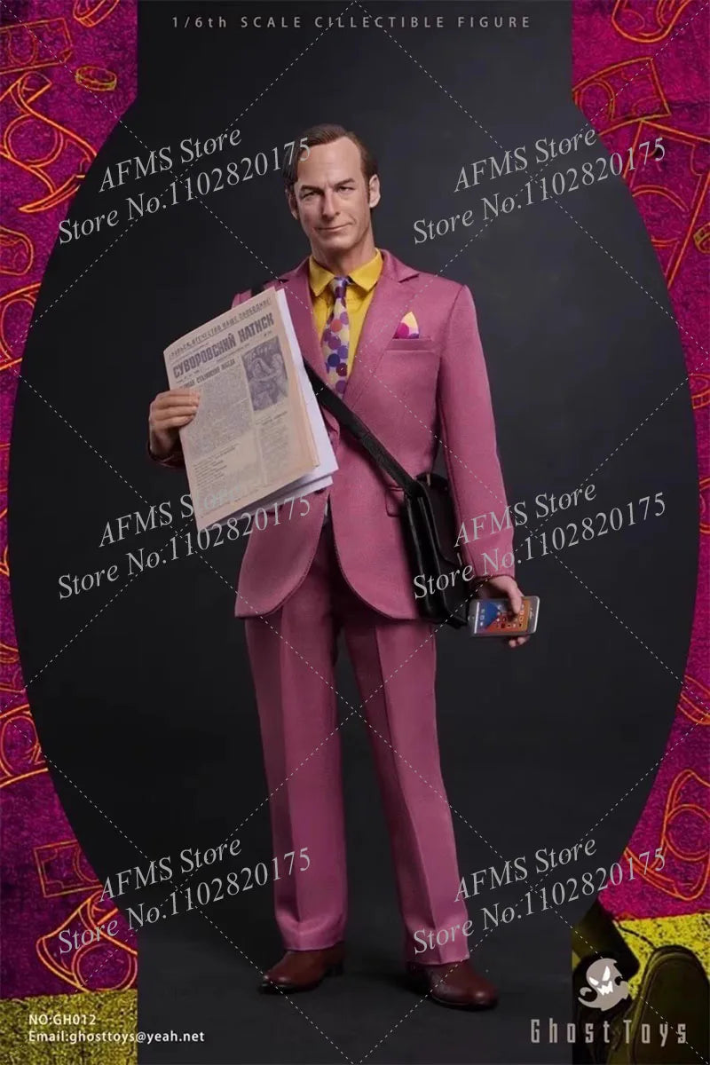 Ghost toys GH-012 1/6 Scale Collectible Figure Cunning Lawyer Saul Full Set 12Inch Men Soldier Action Figure Model