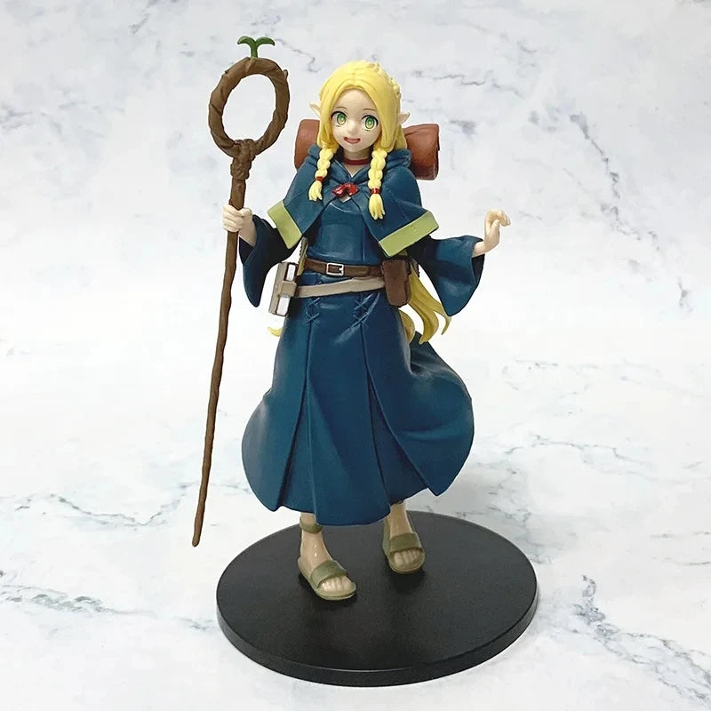 17CM Аниме Dungeon Meshi Marcille Donato Фигура Стоящ Вкусно в Dungeon Модел Екшън Фигурка Кукла PVC Играчка Подарък
