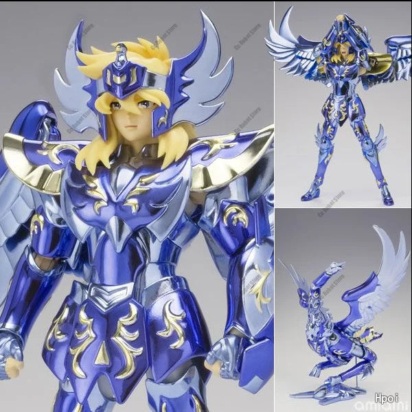 Bandai 100% Original Saint Seiya Cloth Myth Cygnus Hyoga God Cloth - Cloth Myth 10th Anniversary Edition - Gift Collection