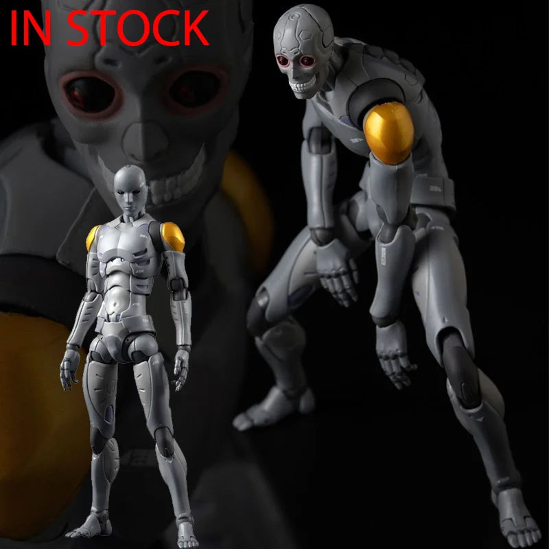 New 1/12 Scale Collectible Figure Heavy Industries Synthetic Human Men 1000toys Testing Robots Body 6inch Men Soldier Action Toy