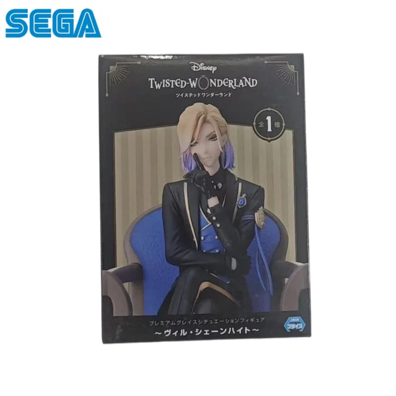 In Stock Sega Original Disney Twisted Wonderland Vil Schoenheit Action Figure Model Doll Brand New Boxed Toys Model Garage