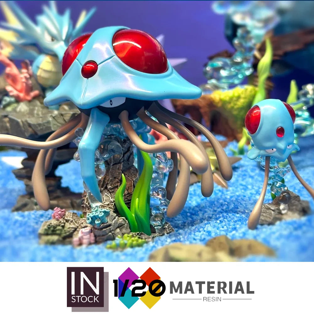 [In Stock]1/20 Resin Scale World [VS] - Tentacool & Tentacruel [Split RE-MENT]
