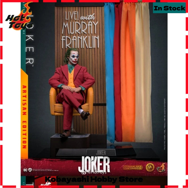 Hot Toys HT The Joker (Artisan Edition) DX43AE 1/6 Scale Joaquin Phoenix Figure, 30cm PVC ABS Collectible Action Doll, in Stock