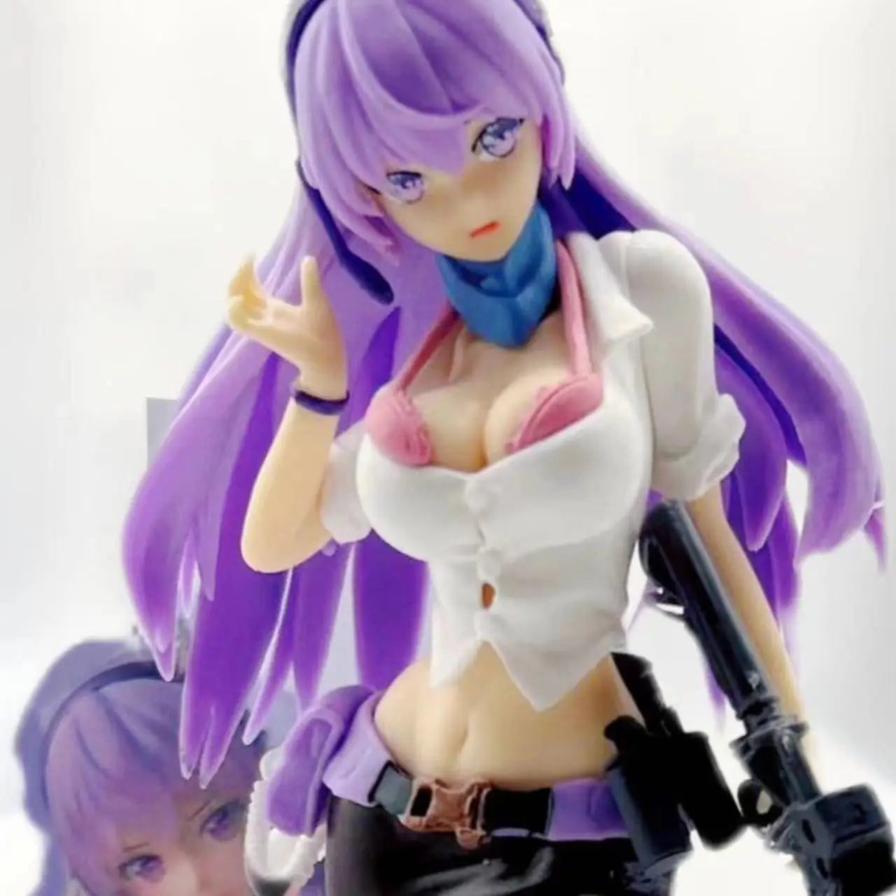 Anime After-School Battlefield Figures All-Rounder ELF Sexy Figurine Pvc Statue Model Doll Collectible Room Decoration Gift 21CM