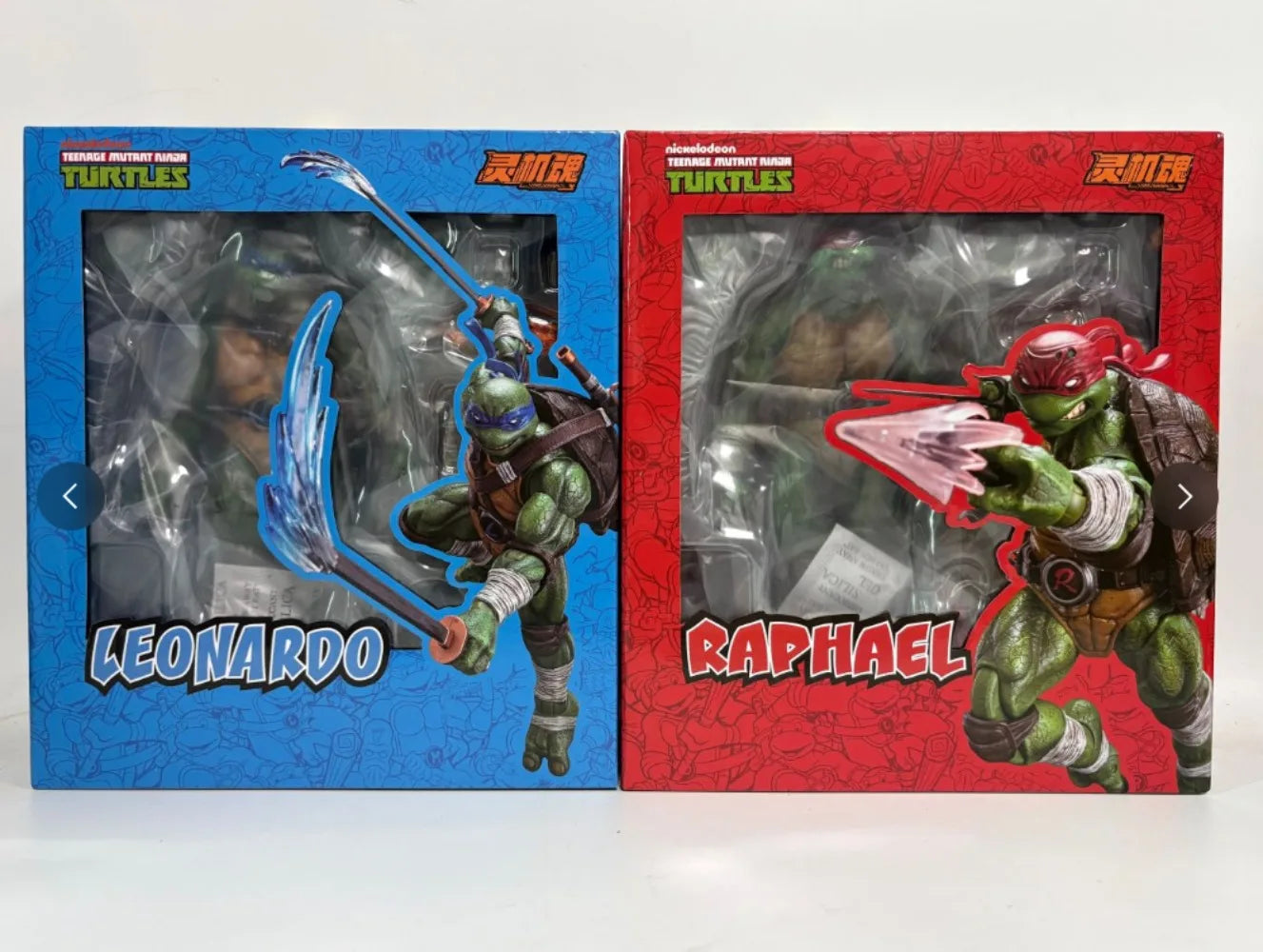 In Stock LING JIHUN Ninja Turtles Raphael Leonardo TMNT 1/12 Action Figures Toy Gift Collection 【Send within 24 hours】