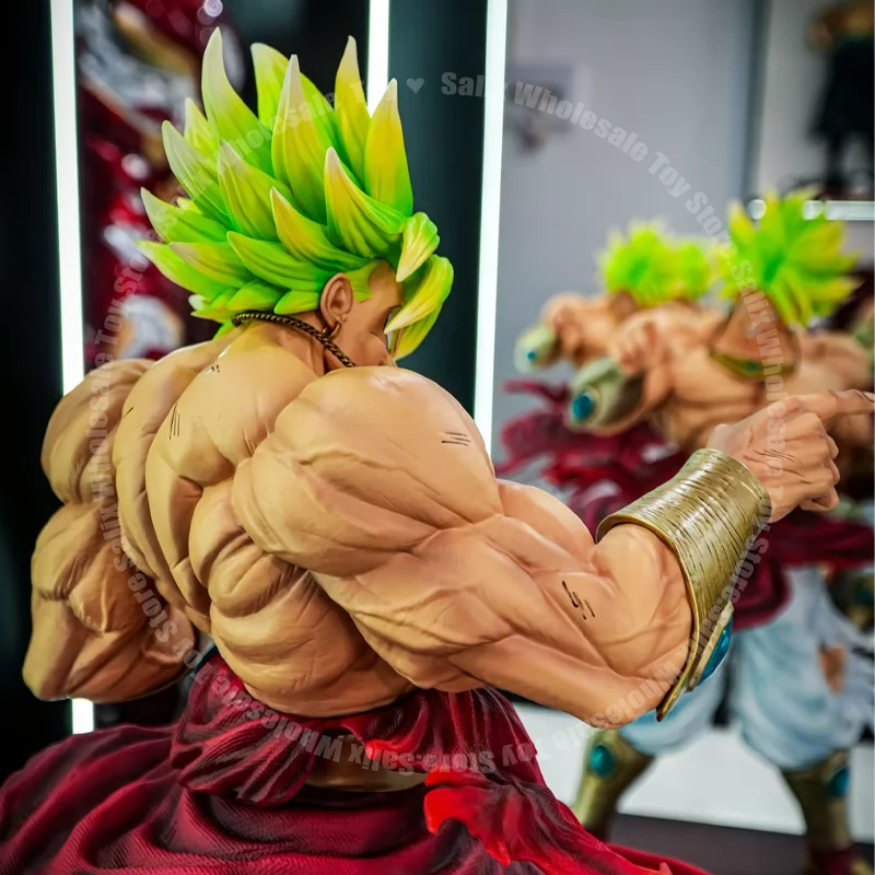 В наличност CK&amp;Jt Статуя 50см Dragon Ball Super Saiyan Broli Gk Break Broli PVC статуя Фигура PVC колекция Модел Колекция играчки