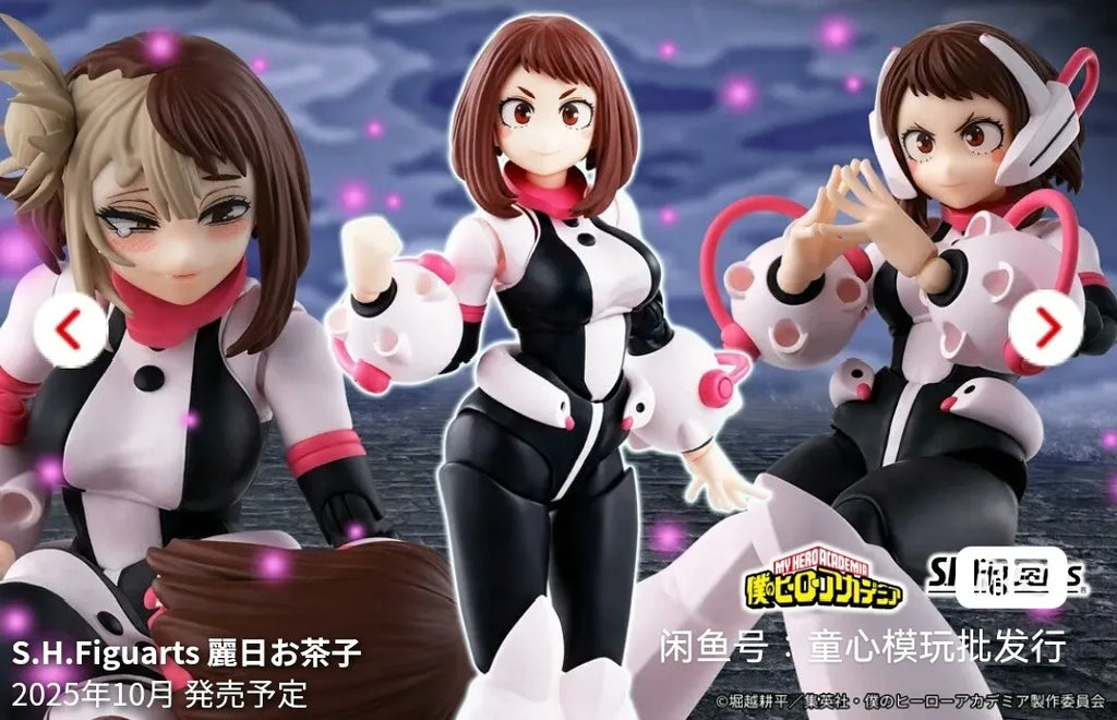 In Stock SHF My Hero Academia OCHACO URARAKA Brand and new Anime Figure Collection Model Gift