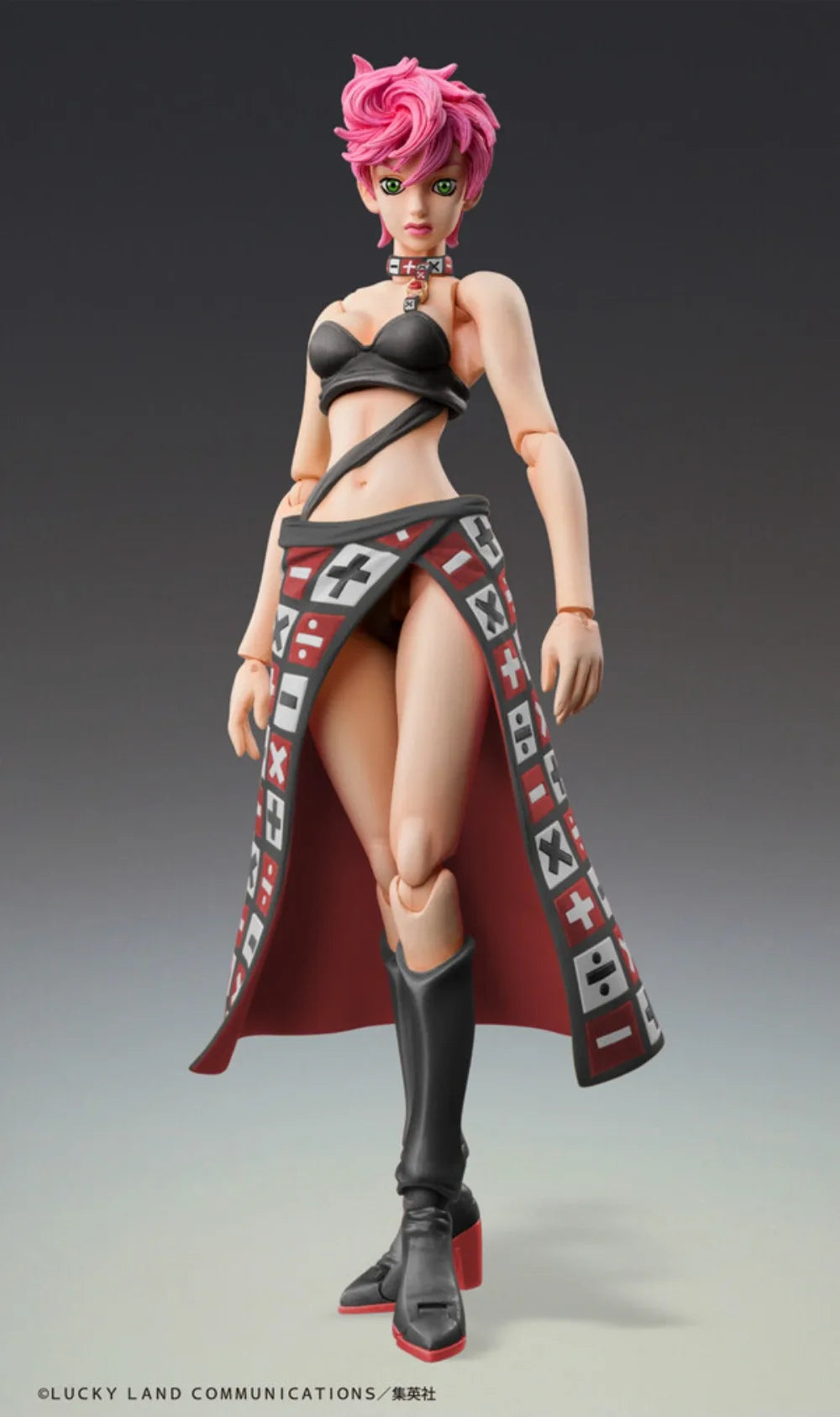 100% Medicos Entertainment Jojo No Kimyou Na Bouken  Narancia Ghirga Trish Una Anime Character Action Figure Quality Assurance