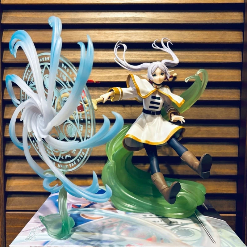 In Stock Genuine New 25cm Sega Figurizmα Frieren Beyond Journey's End Bud Magic Queen Ver Action Figurine Gift