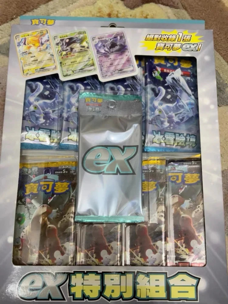 Original PokéM0n Trading Ptcg Cards Game Simplified Chinese 8.0 Charizard Vstar Mewtwo Collect Suit Gift Box Child Gift In Stock