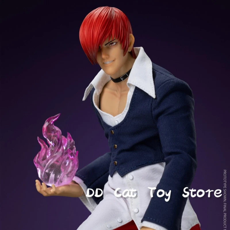 In Stock Tunshi Studio SNK 1/12 TS-XXZ-008 King Of Fighters 97 Iori Yagami Full Set Scale Collectible Action Figure Xmas Gift
