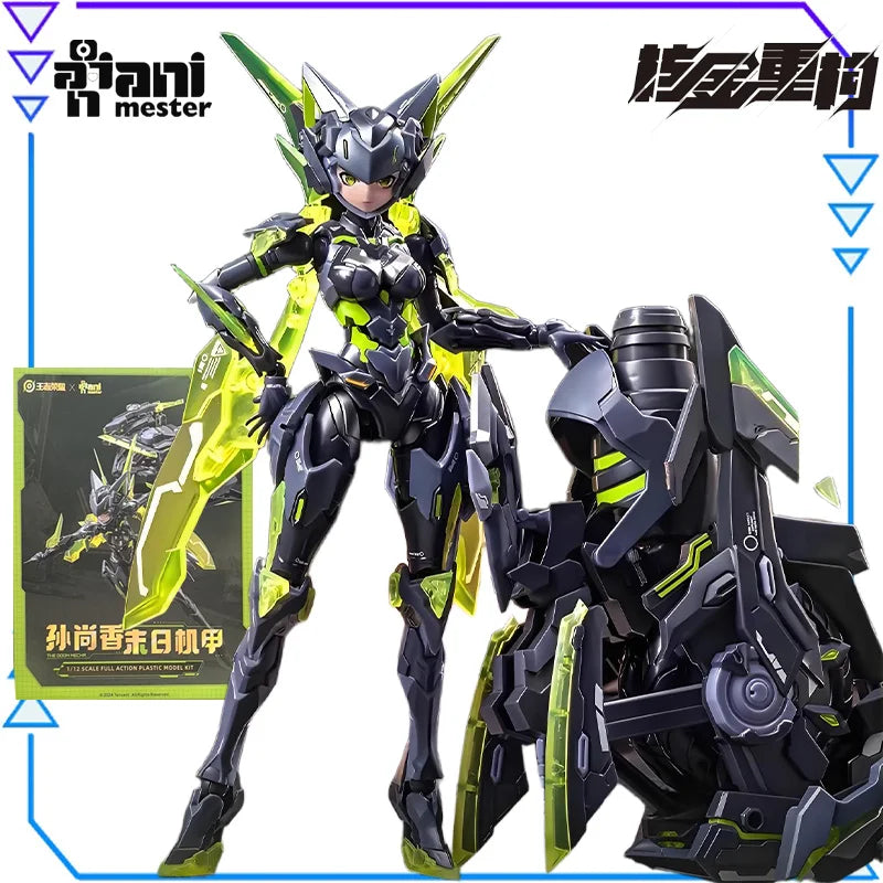 AniMester Original Nuclear Gold Rekonstruktion und Montage Serie Sun Shangxiang1/12 Anime Action Figure Montage Modell Spielzeug