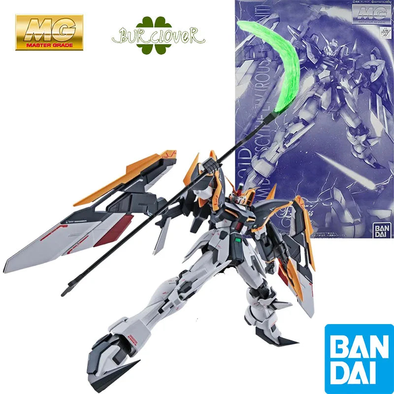 Bandai Original MG Gundam Deathscythe Hell EW XXXG-01D 1/100 Anime Action Figure Assembly Model Toys Gifts For Children GUNDAM