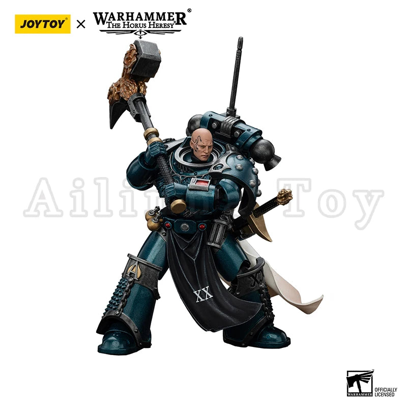 JOYTOY 1/18 Action Figure The Horus Heresy Alpha Legion Legion Praetor with Power Sword Harrowmaster Armillus Dynat