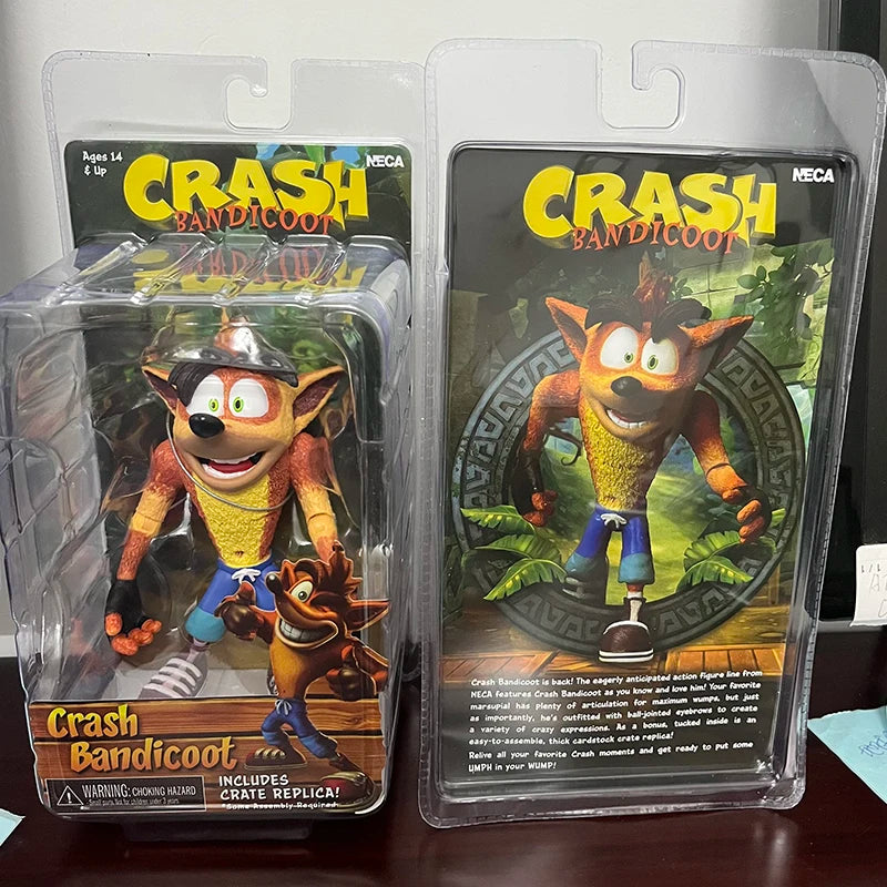 Crash Figure Game Crash Bandicoot Sane Trilogy Action Anime Figure Toy Doll Decoration Halloween Gifts