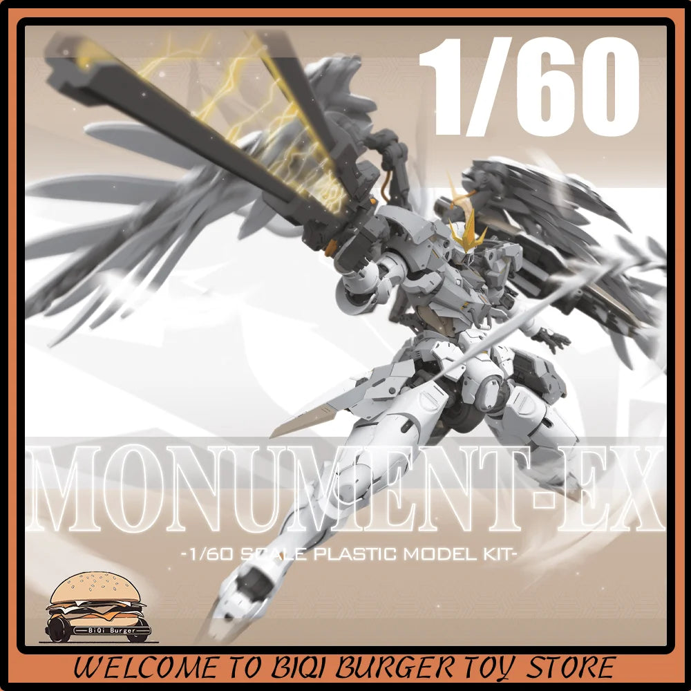 NEW Strange Stutio Mounment EX Assembly Model Kit PG 1/60 Tallgeese Oz-00ms Mech Robot Action Figures Statue Model Collect Toy