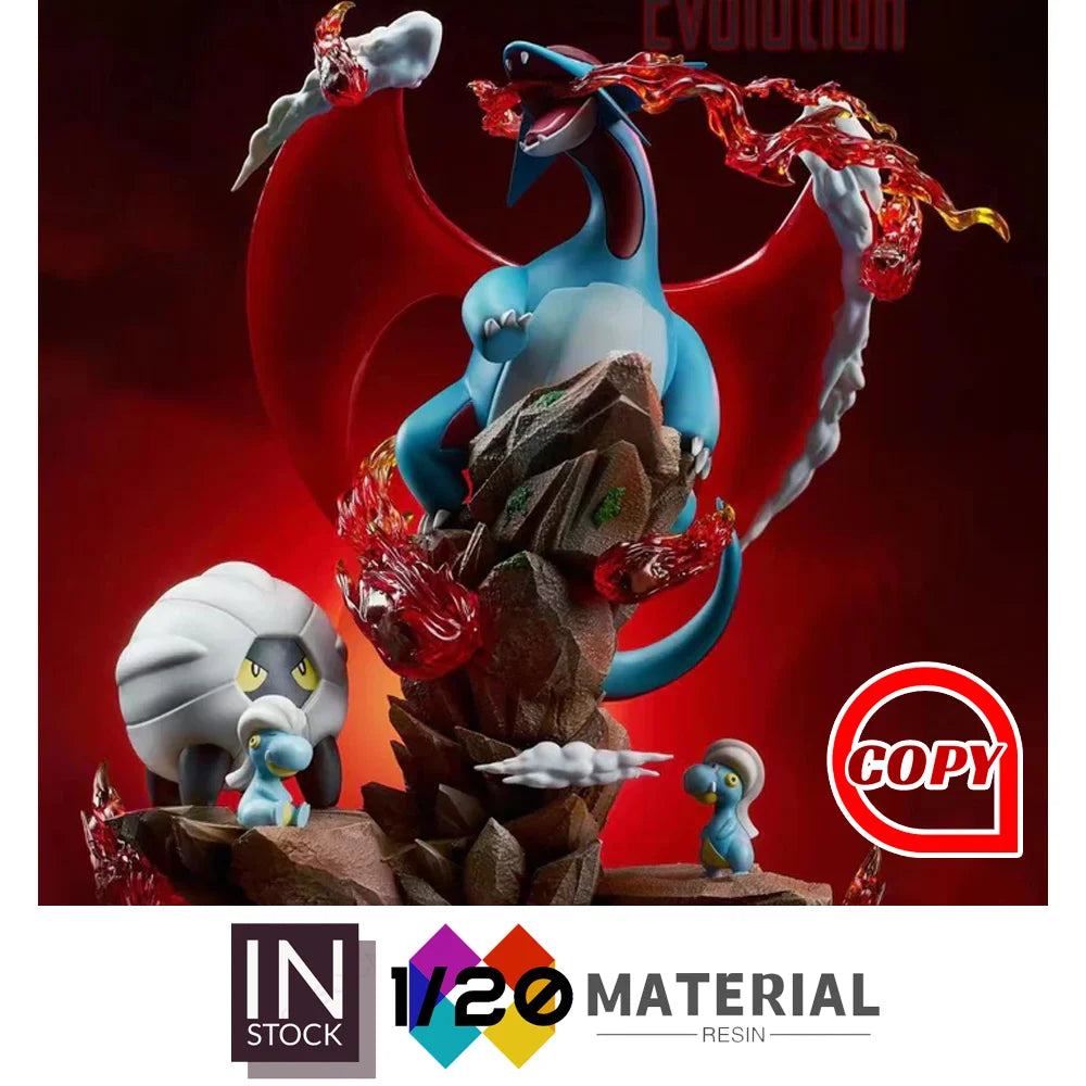 [In Stock]1/20 Resin Scale World [Copy DP] - Bagon & Shelgon & Salamence[Split RE-MENT]