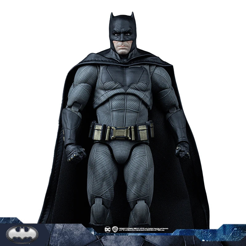 Fondjoy DC Heavy Armor Batman Movie Character Model Light Armor Big Batman 1/9  Action Figures 19cm Collect Ornaments Boy Gifts