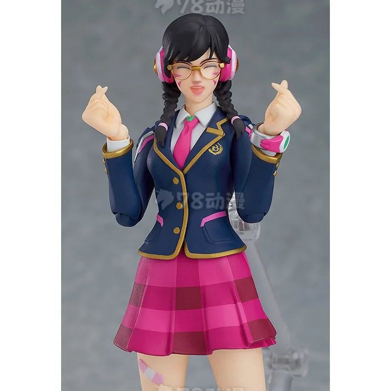 Max factory production, figma mobile Japanese figurine series, action shooting game Overwatch Zenya Tower/ Angel/ McRae/D.VA