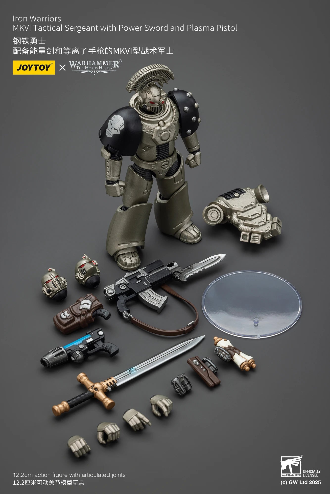 【Pre Sale】Original JOYTOY 1/18 Action Figure Warhammer The Horus Heresy Iron Warriors Ornament Collection