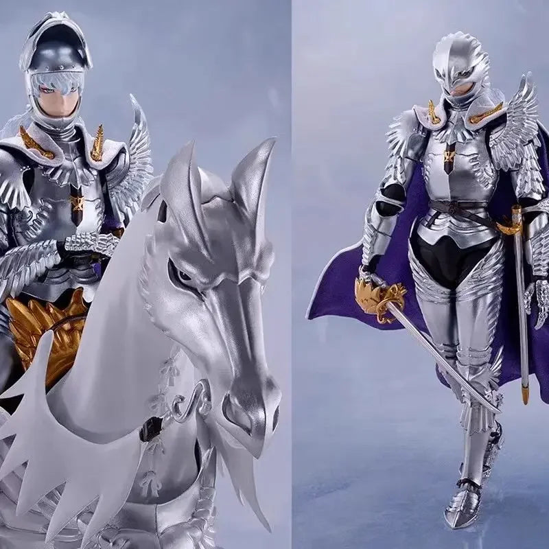 In Stock Original Sh Figuarts Griffith SHF Hawk of Light Action Figures Model Toys Anime Figura