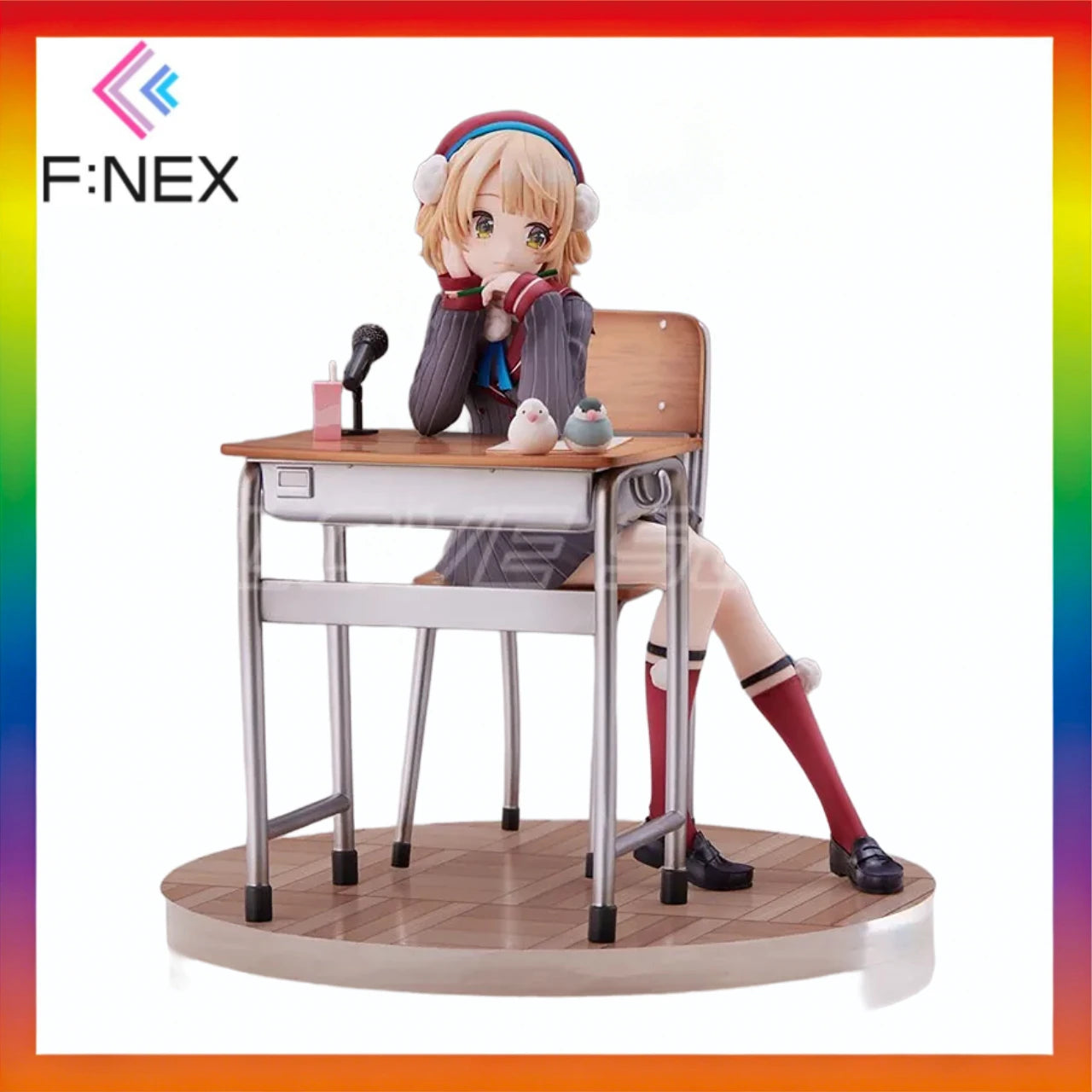 In Stock Original F:NEX Virtual Anchor Shi Yu Yu Yu Yi 1/7 Animation Figure Model Collection Gift Ornaments