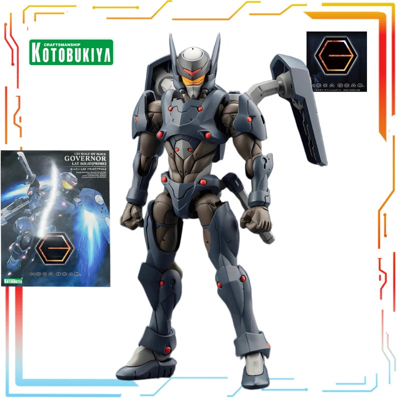 Kotobukiya Original Hexagonal Gear 1/24 Mech Assembly Series Machine Teeth Anime Action Figure Model Toys Festival Gift for Boys