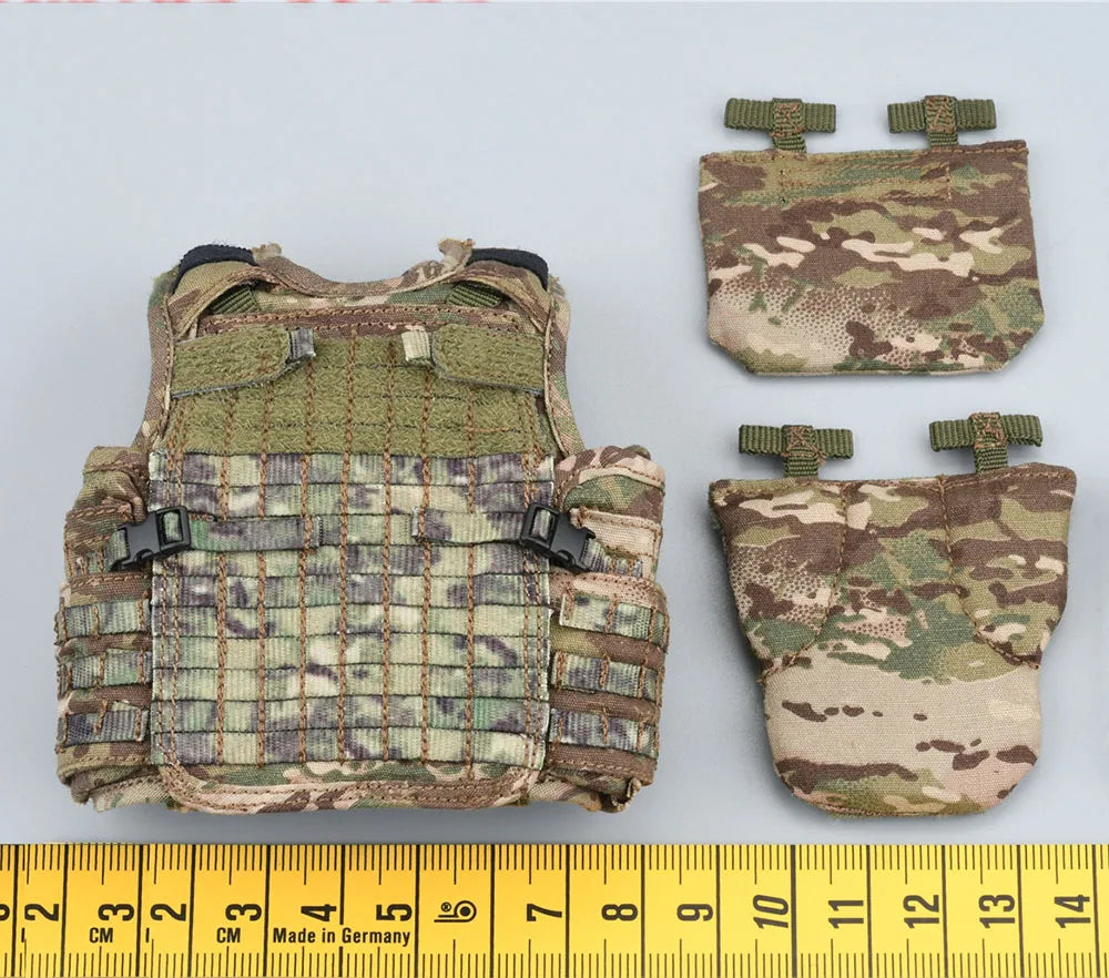 1/6 DAMTOYS DAM 78092 Mini Toys Model Soldier Hang Chest Vest Bags Full Set For Fan Collect DIY