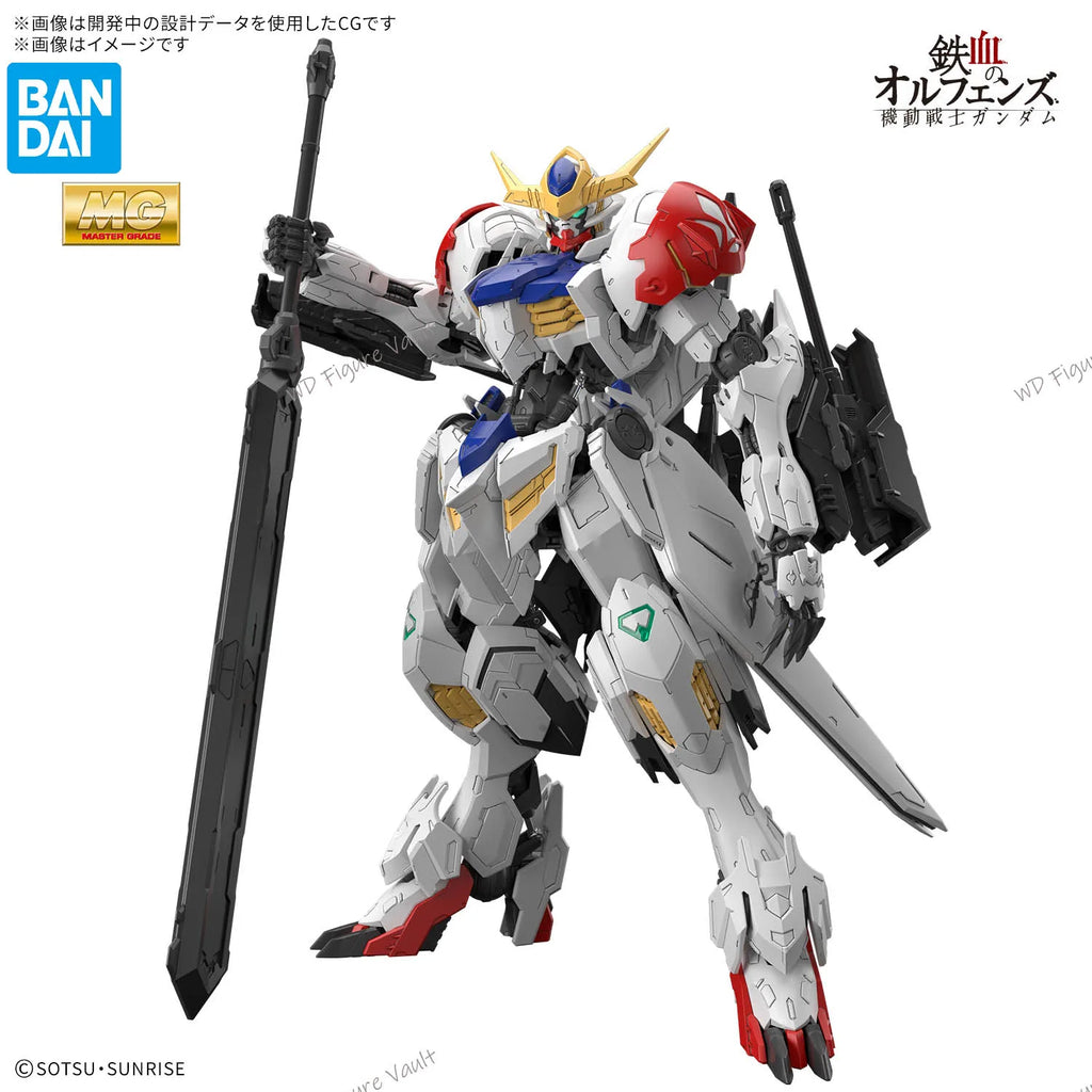 Bandai Hobby MG 1/100 ASW-G-08 Gundam Barbatos Lupus Mobile Suit Gundam: Iron-Blooded Orphans Figures Anime Model Boxed Toy Gift
