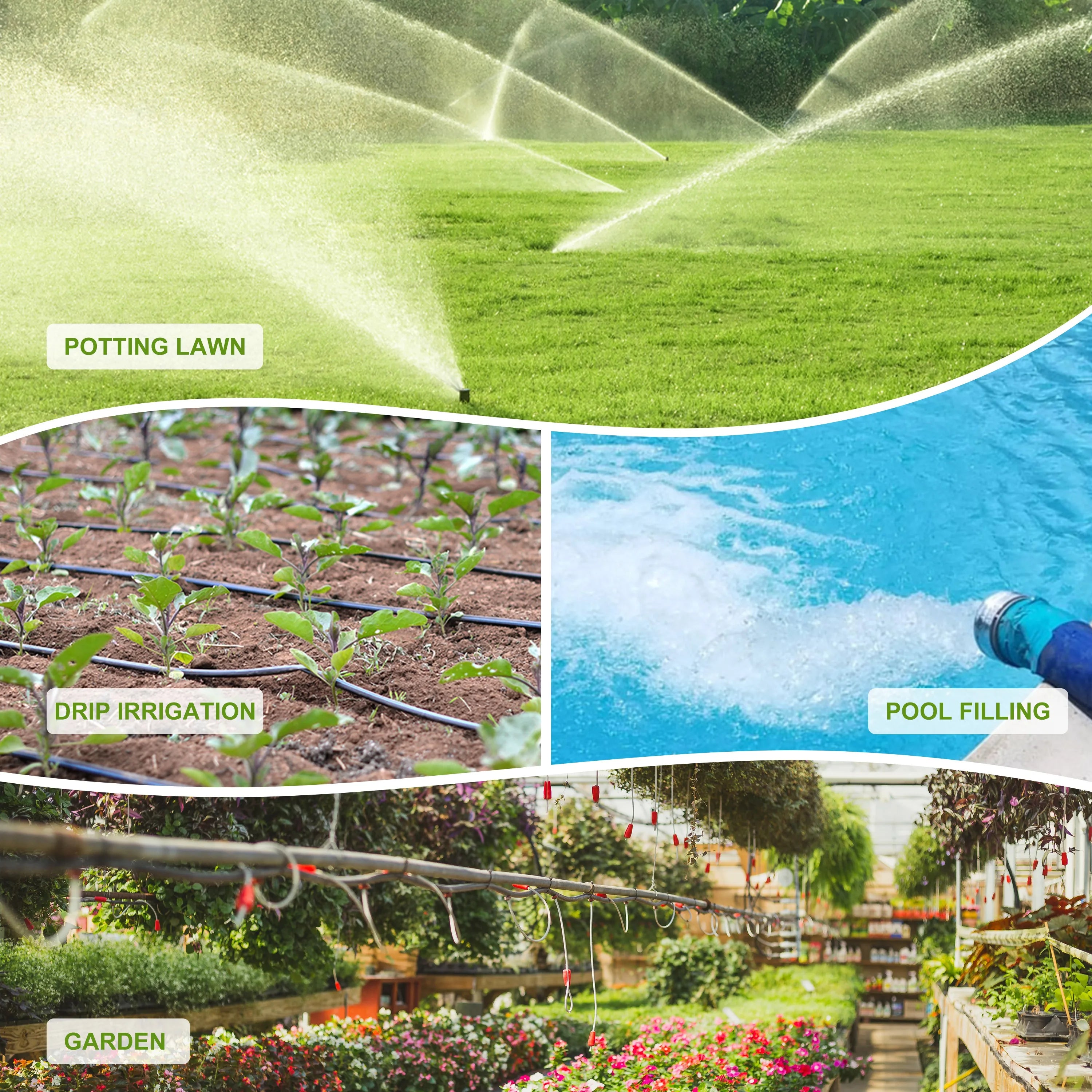 Smart Watering Timer IP55 Bluetooth WIFI Garden Automatic Irrigation System Drip Sprinkler Controller Valve Smart Life Tuya