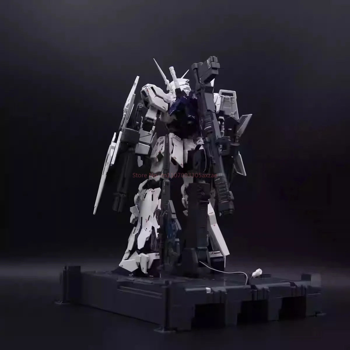 SHENSHOU 2202 Mgex Unicorn Ver.Ka 1/100 Rx-0 Assembly Plastic Model Kit Action Figure With Light Assembly And Maintenance Toys