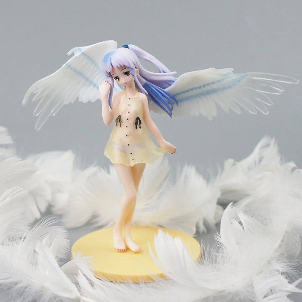 Angel Beats Tachibana Kanade Anime Figure Wing Angel PVC Figurine Desktop Collectible Statue Ornament for Anime Fans