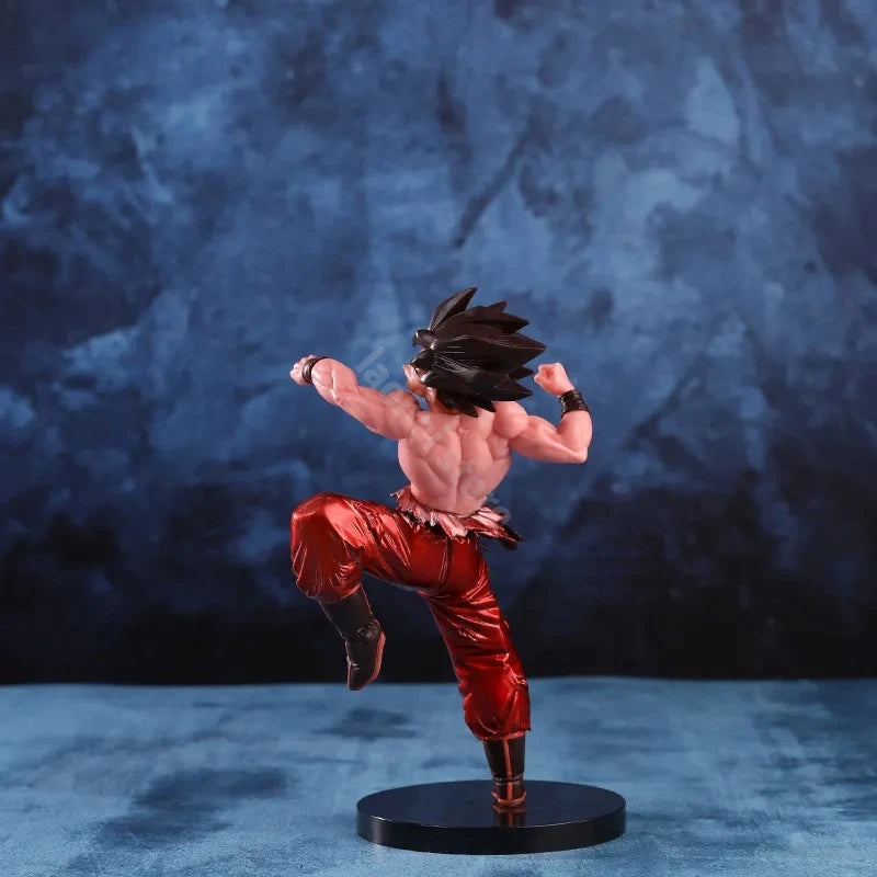 Dragon Ball Z Blood of Saiyan BOS SP10 Kaiwang Fist Son Goku Action Figure PVC Collection Model Classic Ornaments Toy Gift