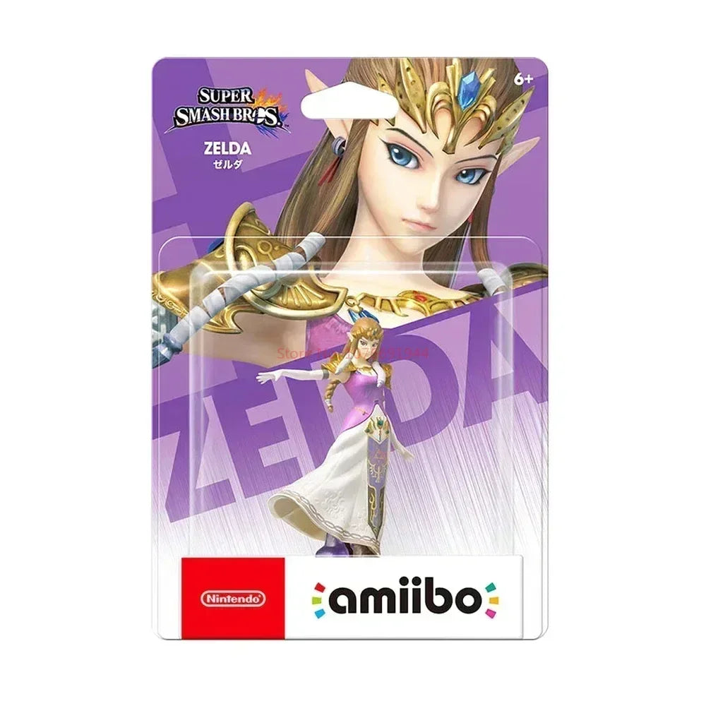 Genuine Amiibo Tears Of The Kingdom Twilight Princess Amiibo Link Ganon Figure Nfc Anime Figures Statue Christmas Gifts Toy