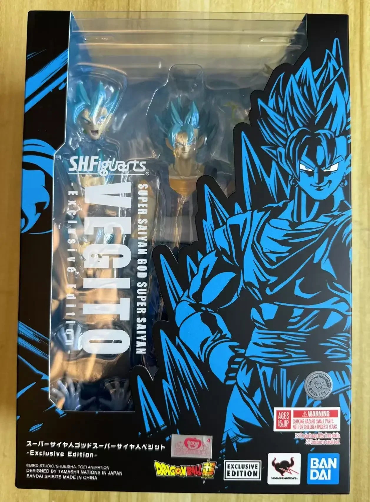 Original BANDAI S.H.Figuarts Son Gohan Vegeta DRAGON BALL in Stock Anime Action Collection Figures Model Toys