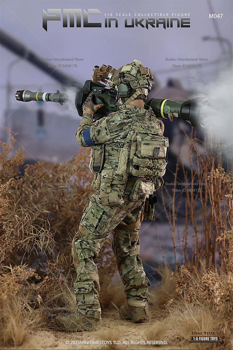 In Stock mini times toys M047 1/6 Scale PMC Mercenary Military Warfare Male Soldier Full Set 12'' Action Figure Doll Collection