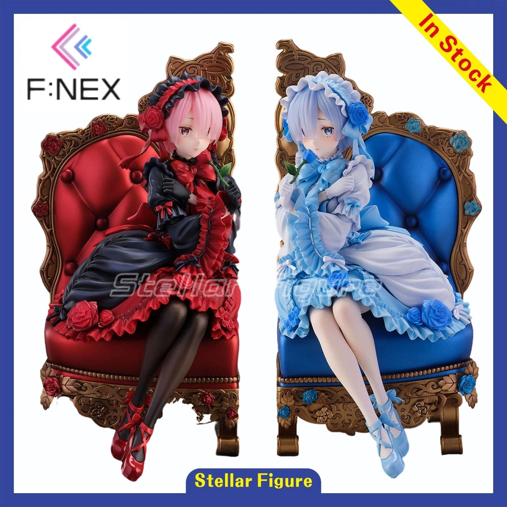【SF】In Stock F:NEX Re: Life A Different World From Zero REM RAM 1/7 Scale Figures Model Collection Anime