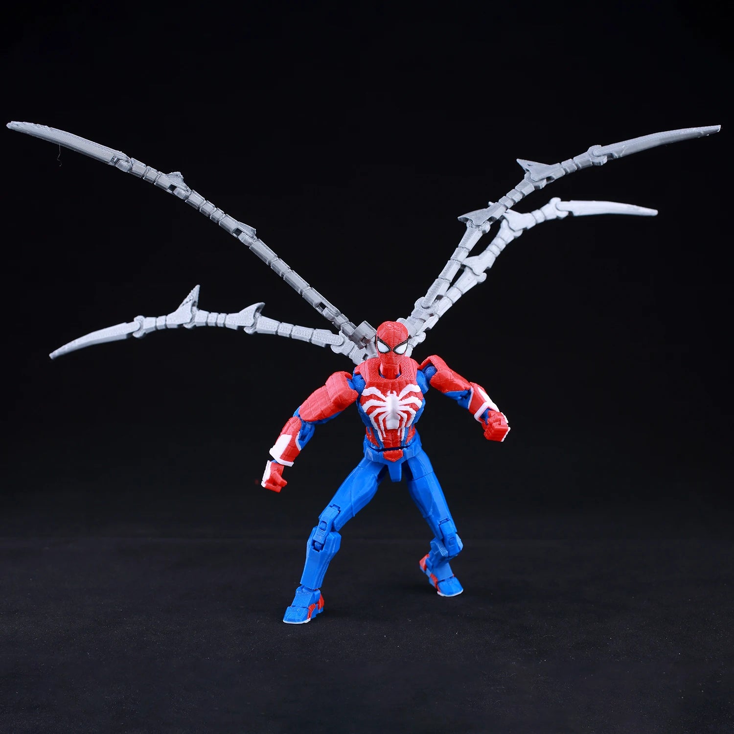 9L 3D Printed Spider-Man Generation with Spider Claws Lucky Dummy 13 Movable Shapeshift Action Figures Mannequin Toys Collectors