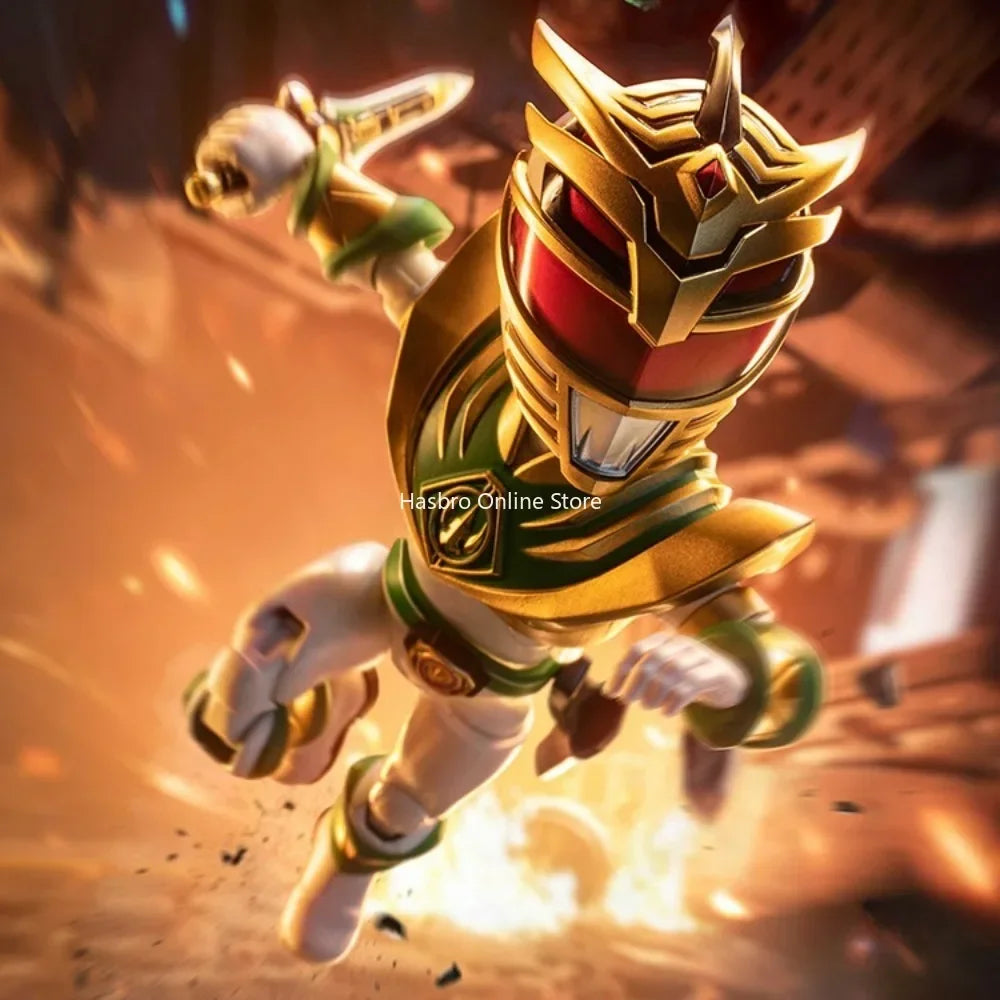 Hasbro & Innovation Point Power Rangers Green Ranger Lord Drakkon Dino Fury Collectible 13.5cm Q Action Figure 500350