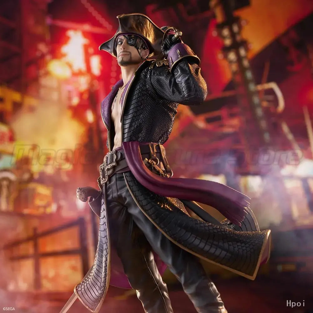 【MT】Pre-sale S-FIRE Like A Dragon 8 Side Story Pirates in Hawaii Majima Goro 1/7 Scale H26cm Anime Figure