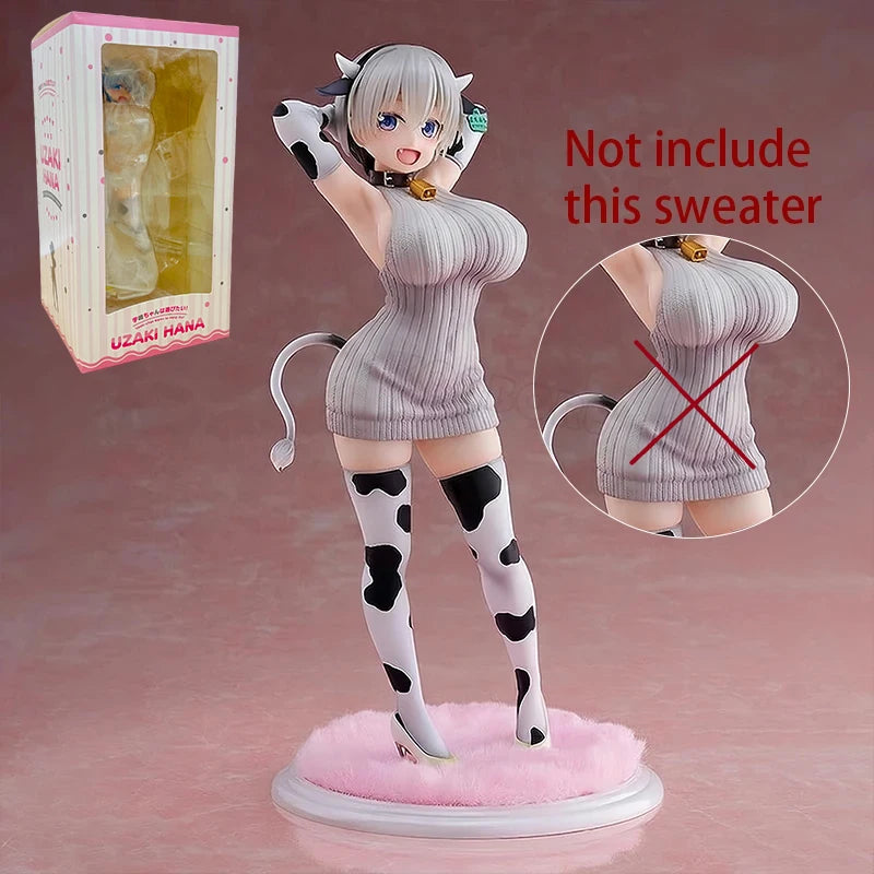 13cm OMAHA Original Hana Anime Figure Hannah Cat Girl Action Figure Uzaki-chan wa Asobitai! Uzaki Hana Figurine Model Doll Toys