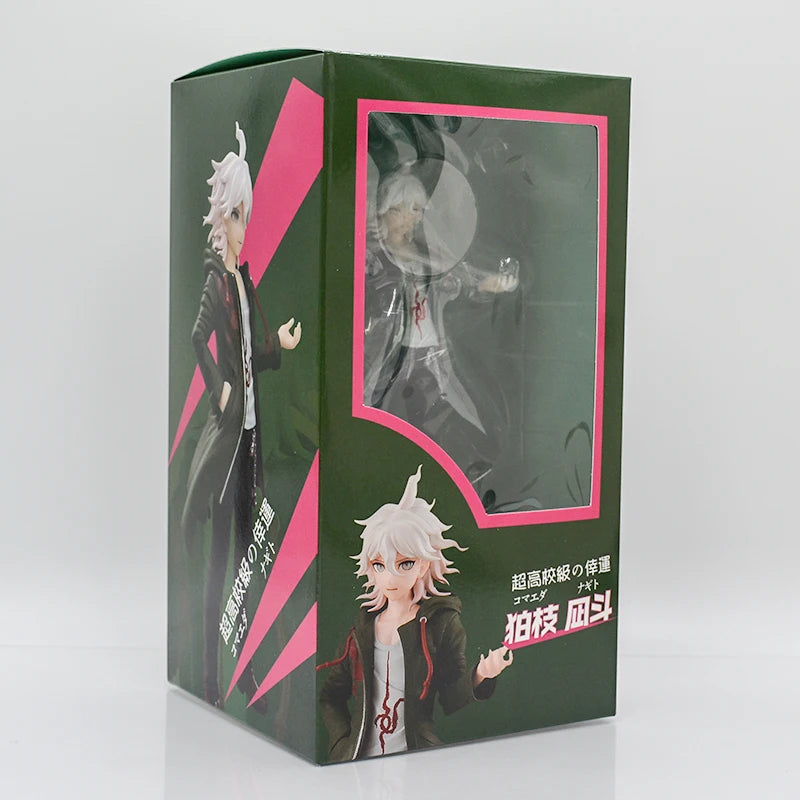 18cm Pop Up Parade Enoshima Junko Anime Figure Danganronpa 1.2 Reload Komaeda Nagito Action Figure Collectible Model Doll Toys