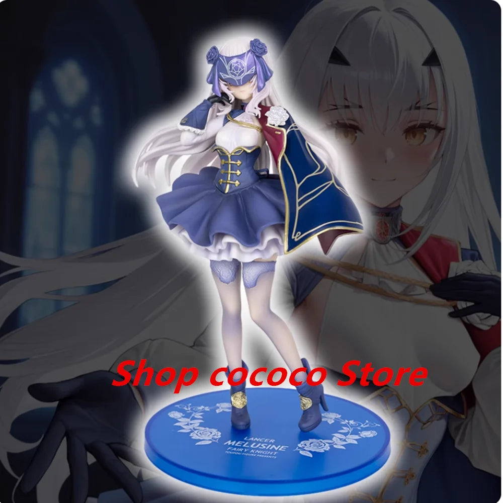 24 см Fate/Grand Order Фигура Фея Рицар Ланселот Мелузина Аниме Момиче PVC екшън фигурка Играчка Игра Статуя Колекция Модел Кукла