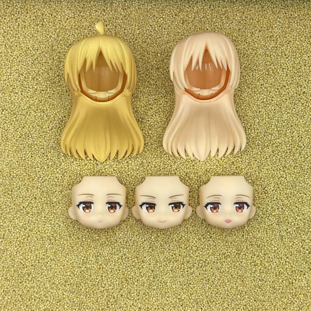 xiongmaohuoguo GSC Clay Man Face doll face hair doll accessories